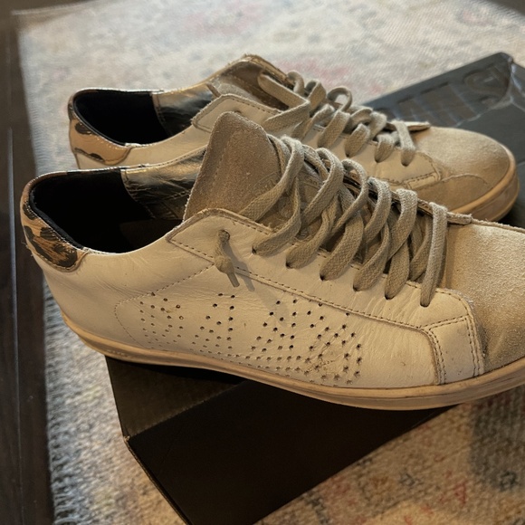 P448 SNEAKER SZ.37 WHITE/PIN - Picture 1 of 6